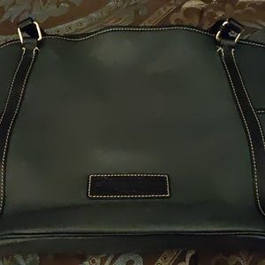 Dooney & Bourke black leather handbag